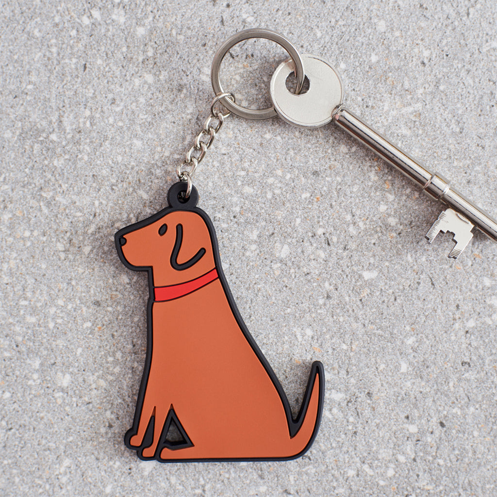 Schlüsselanhänger mit  Hundesymbol