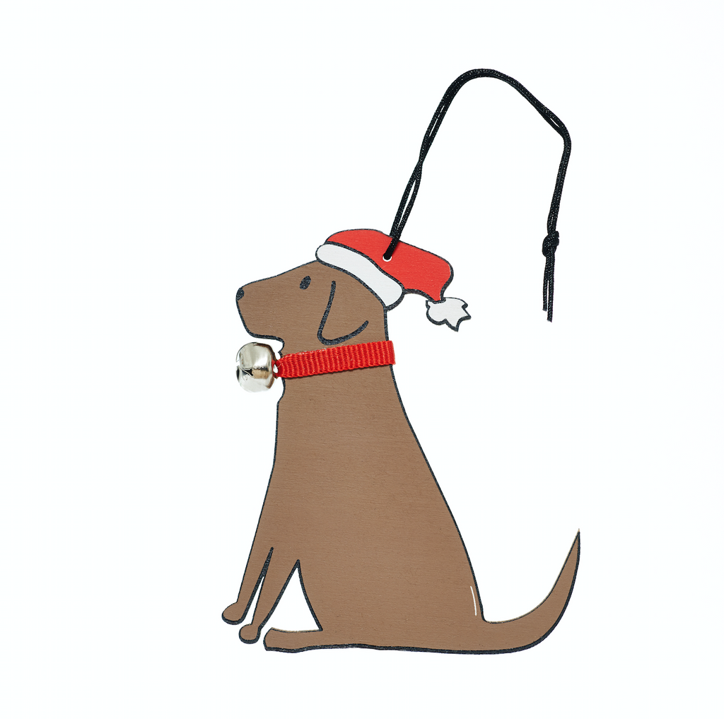 Weihnachtsbaumschmuck Labrador braun, Deko - Van Muppen 