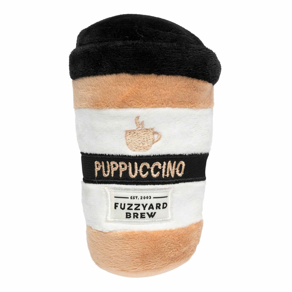 Hundespielzeug Puppuccino - Cappuccino aus Plüsch von der Firma FuzzyYard