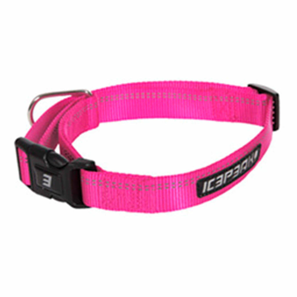 Van Muppen Hundehalsband Neon Pink aus Nylon