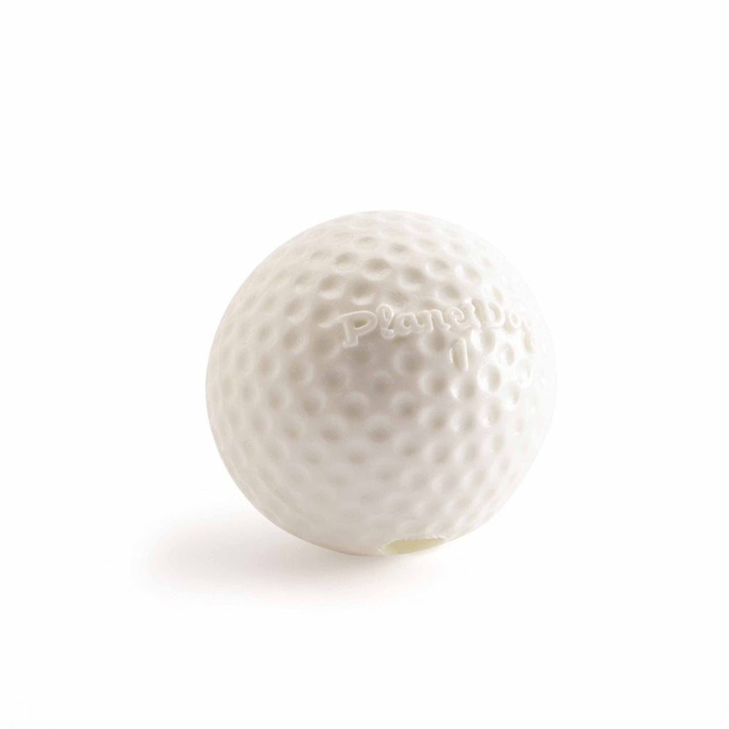 Van Muppen Hundespielzeug robust Golfball 6 Cm Durchmesser zum befüllen, werfen oder  im Wasser spielen. 