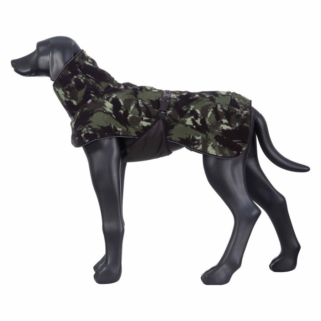Van Muppen Hundemantel mit Stehkragen Camouflage Print Seite 