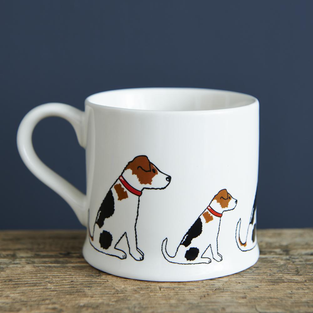 Tasse mit Hundemotiv Jack Russell Terrier, Tasse - Van Muppen 