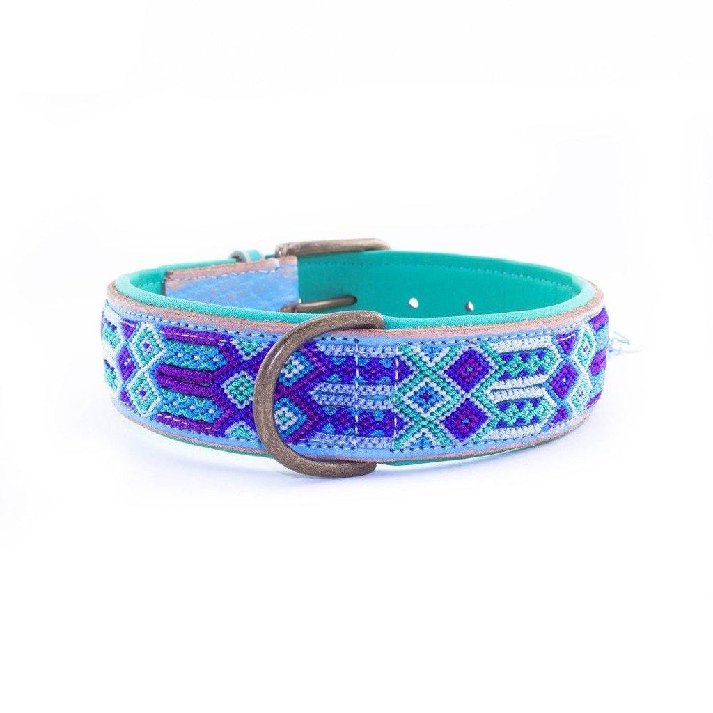 Blaues Gypsy Halsband, Halsband - Van Muppen 
